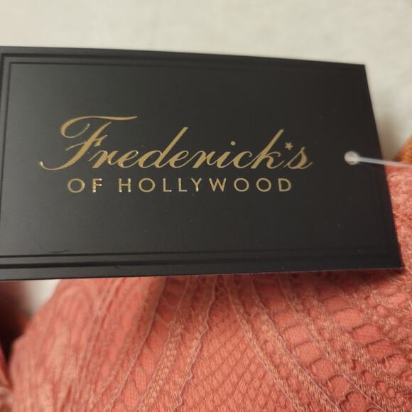 NWT Frederick's of Hollywood Finley Floral Lace Bralette Fairy Core Size L - Picture 3 of 6